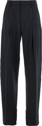 Moncler Black Regular Pleated Pants