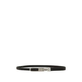 Rick Owens Leather Buckle-fastening Belt