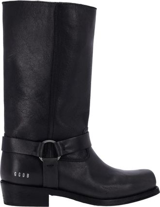 Golden Goose Stivali Biker In Pelle