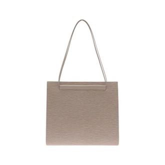 Louis Vuitton unisex, Pre-owned, Grijs, Maat: ONE Size Leer
