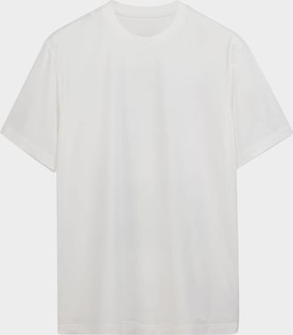 Yohji Yamamoto Mens Painted Logo T-Shirt