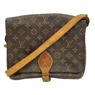 Louis Vuitton Pre-owned Cross Body Bags, female, Brown, Size: ONE SIZE Pre-owned Vintage Canvas Shoulder Bag