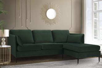 HOME AFFAIRE Ecksofa »Light L-Form« inklusive loser Zierkissen, mit schmalen Armlehnen und Teleskopfüssen