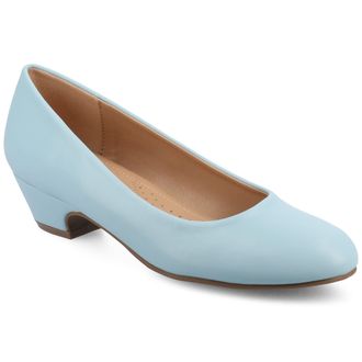 Journee Collection Women & apos;s Comfort Saar Medium and Wide Width Pumps