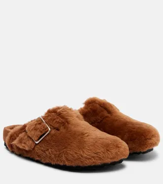 Birkenstock Boston shearling clogs