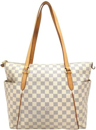 Louis Vuitton Damier Azur Damier Azur Canvas Tote Bag (Pre-Owned)