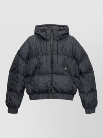 Msgm themwave hooded down jacket oversized