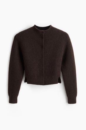 H&M Cardigan aus Mohairmix - Brown