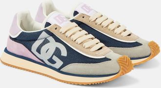 Dolce & Gabbana Logo suede sneakers