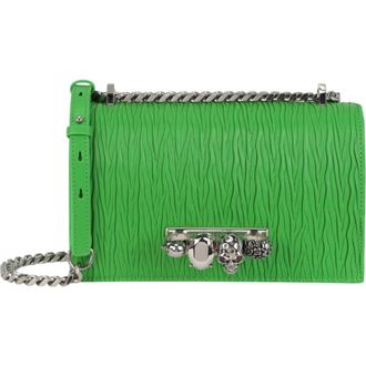 McQ by Alexander McQueen Small Jeweled Crossbody Bag in Acid Green at Nordstrom Rack