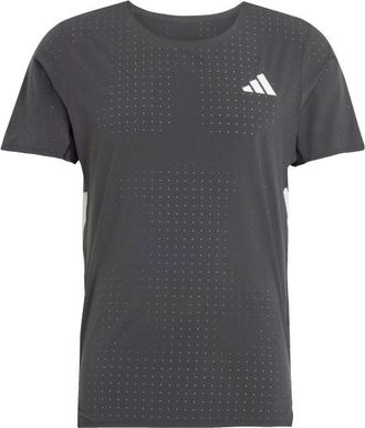 adidas Adizero Running T-Shirt Laufshirt für Herren | grau