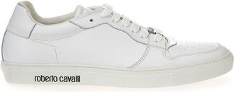 Roberto Cavalli Leather Low Top Womens Sneakers