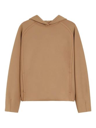 Max Mara Hoodie met raglan mouwen - Bruin