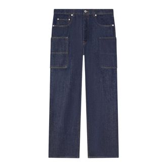 Kenzo Heren, Jeans, Blauw, Maat: W32 Katoen