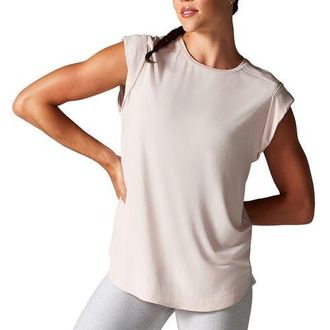 Tavi Cap Sleeve Muscle Tee in Soft Blush at Nordstrom, Size X-Small