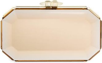 Judith Leiber Faye Reflection Clutch in Champagne Champagne at Nordstrom