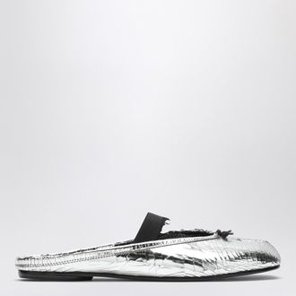 Maison Margiela Mule Tabi broken mirror silver