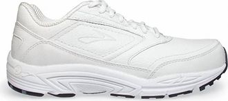 Brooks Womens Dyad Walker Shoes In White