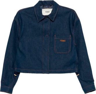 Fendi Ff Denim Jacket