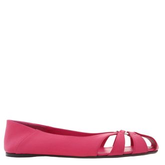 Ferragamo Ferragamo Aurelie Gancini Ornament Ballet Flats, Size 7 C