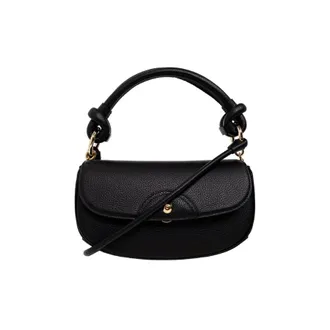 Ferragamo Salvatore Ferragamo Ladies Black Leather Glam Multifunctional Hybrid Bag