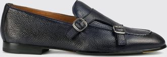 Doucal's Monk Strap Doucals in pelle martellata