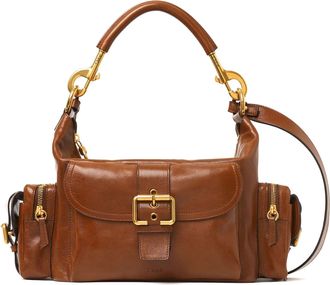 Chloé Carry Shiny Buffalo Leather Shoulder Bag