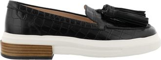 Tod's Tods Crocodile-Embossed Loafers