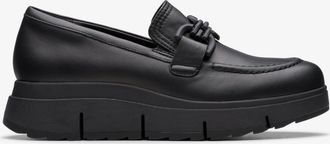 Clarks Loriini Izzy Black Leather Schoenen