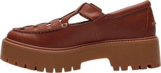 Timberland (WMNS) Timberland Stone Street Platform Buckle Shoe Rust Full-Grain TB0A4188EM6