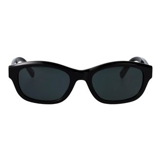 Saint Laurent SL M172 Zonnebrillen - Dames - Accessoires - Zwart - Maat: 53 MM Nylon