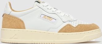 Autry Baskets Medalist Low Soflea Spk White Ecru