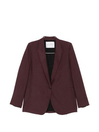Forte_Forte Brown Single-breasted Blazer