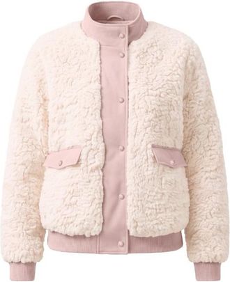 Save The Duck Valery Freizeitjacke f&uuml;r Damen | rosa/wei&szlig;