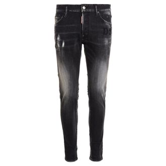 Dsquared2 Slim Fit Jeans, male, Black, W30, Clean Wash Cool Guy Jeans