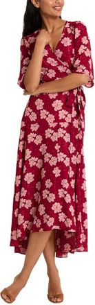 Draper James Fiona Wrap Midi Dress