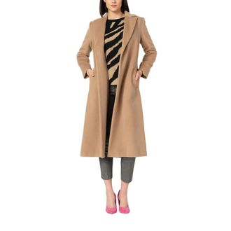 Pennyblack Single-Breasted Coats, female, Beige, Size: M Single-Breasted Coat