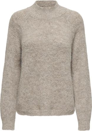 Jacqueline de Yong Womens Jdyzoey Life L/S Hn Ra Pullover KNT Noos Cardigan Sweater, Chateau Gray 1, L