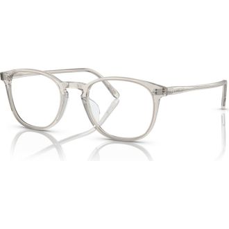 Oliver Peoples 52mm Square optical glasses in Grey at Nordstrom