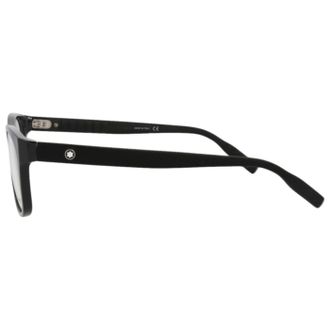 Montblanc MB0065O30007951002 Shiny Black Acetate Eyeglasses - Black