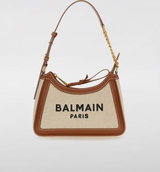 Balmain Borsa B-Army Balmain in canvas e pelle
