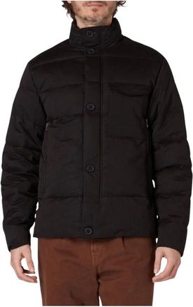 Paul Smith Fibre Down Puffa Jacket in Black
