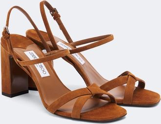 Jimmy Choo London Elsy suede slingback sandals