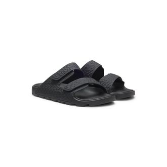 HUGO BOSS Monogram sandals with riptape straps