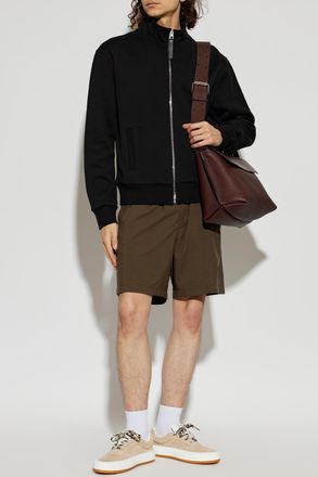 Givenchy Sweatshirt With A Stand-up Collar, Mens, Black
