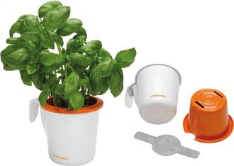 Fiskars 111821 Bote De C&eacute;sped Arom&aacute;tico &Oslash; 90 Mm (por 4)