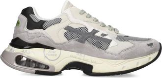 Premiata Sneakers, male, Multicolor, 8 UK, Grey Flat Shoes