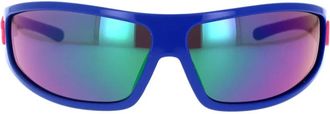 Chiara Ferragni Moon Eye Zonnebril Kleurrijk Sportief Leuk - Dames - Zonnebrillen - Blauw - ONE Size - Accessoires