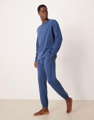 Calvin Klein Tuta sportiva da casa blu navy scuro