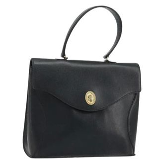 Dior Pre-owned Leather Hand Bag - Dames - Pre-owned - Zwart - Maat: ONE Size Leer